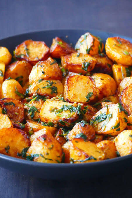 Side Garlic Potato