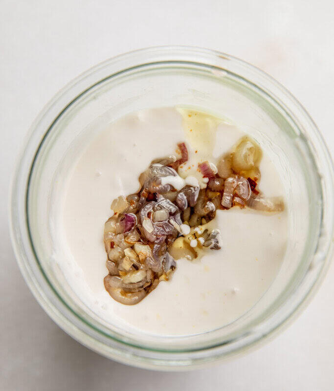 Shallots Yogurt