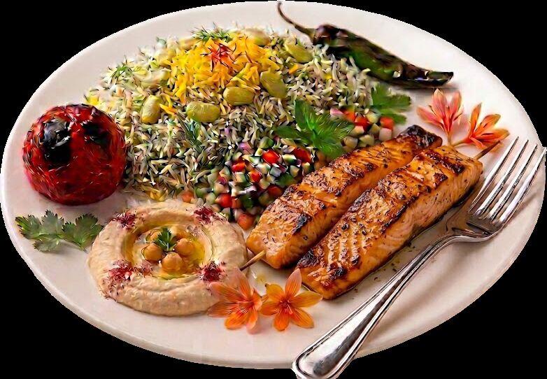 Grill Salmon Kabob