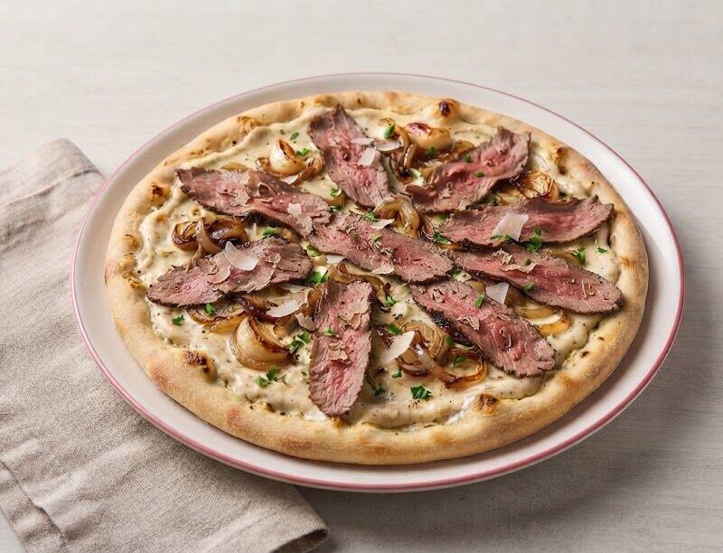 Steak Pizza
