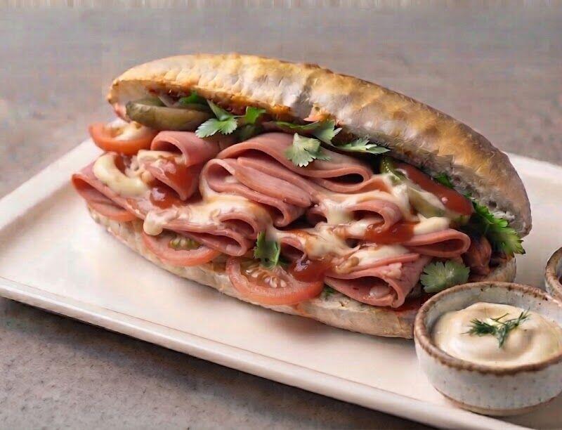 Smoked Jambon sandwich